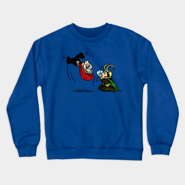 trickster Crewneck Sweatshirt by randomship